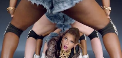 Taylor Swift abrumada ante el bombardeo 'twerking', seña del pop en 2014