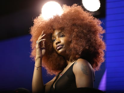 SZA, en una actuación en Los Ángeles, en octubre de 2019.