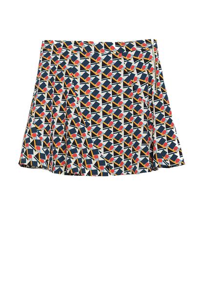 Minifalda estampada de Zara (29,95 euros)