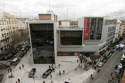 El nuevo teatro Valle-Inclán, en la plaza de Lavapiés, inaugurado el pasado febrero.