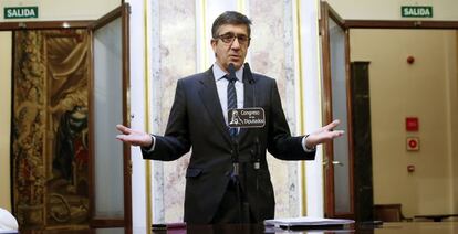 El presidente del Congreso de los Diputados, Patxi López.
