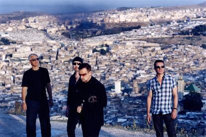 Esta fue una de las imágenes promocionales de su disco 'No line on the horizon', en 2009. Aquel año la banda comenzó su gira mundial de 44 conciertos en el Camp Nou, en Barcelona.