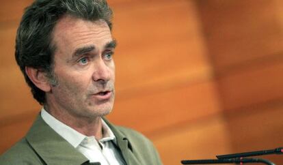 El director del Centro de Alertas y Emergencias Sanitarias del Ministerio de Sanidad, Fernando Simón.