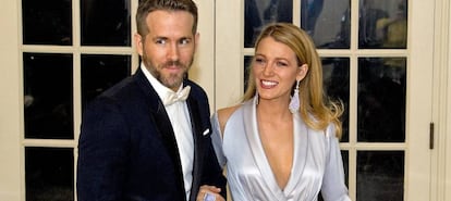 Ryan Reynolds y Blake Livel.