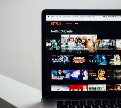 Netflix en un portátil