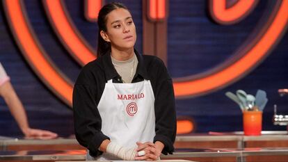 María Lo, ganadora de MasterChef 10, durante uno de los programas.