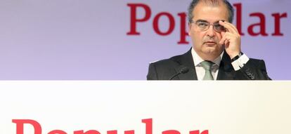 Ángel Ron, expresidente de Banco Popular