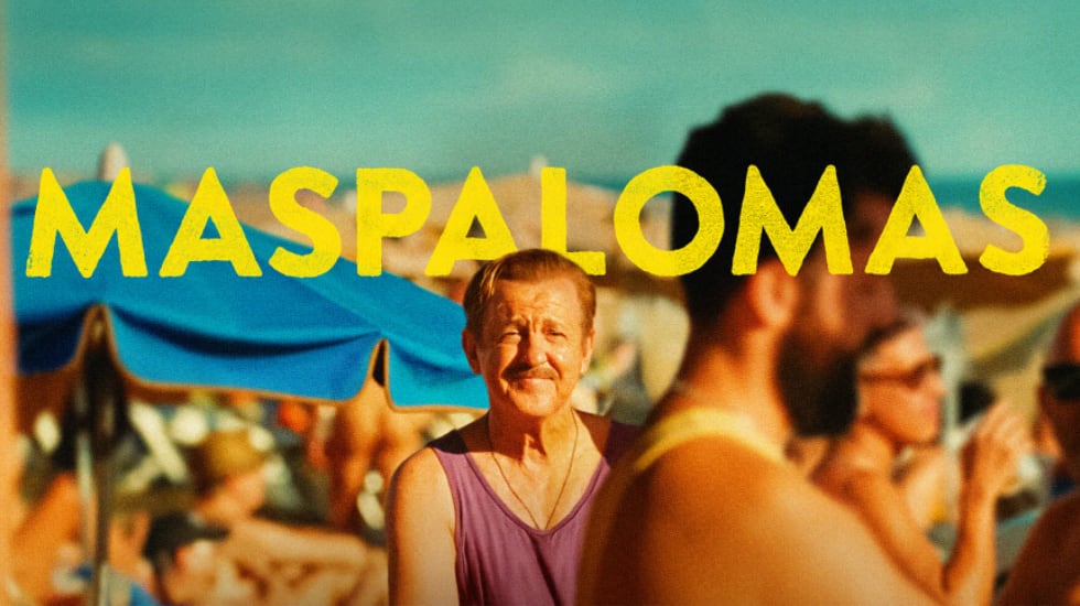 Cartel promocional de la película española 'Maspalomas', nominada a los Goya.