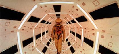 Escena de la película '2001 Una odisea en el espacio', de Stanley Kubrick.