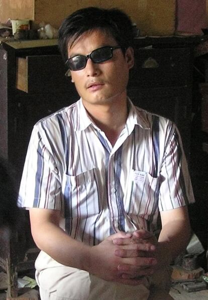 Chen Guangcheng, disidente chino que destapó las esterilizaciones y abortos forzosos practicados sobre miles de mujeres en Guandong.