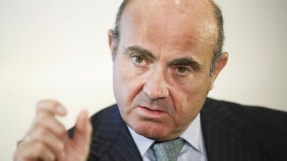 Luis de Guindos, ministro de Econom&iacute;a 