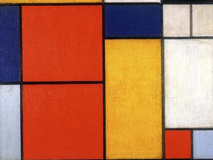 'Composición II' (1920), de Piet Mondrian.
