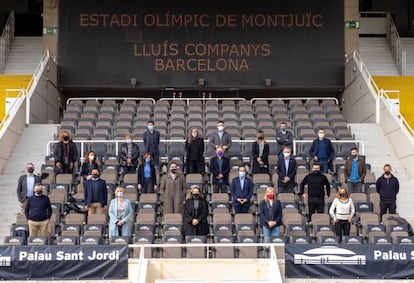 Presentació del concert del dia 27, aquest divendres a Barcelona.