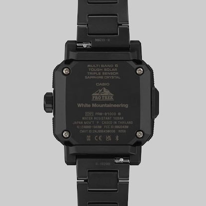 Trasera del Casio Pro Trek PRW-B1000WM-1
