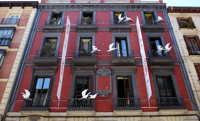 Fachada de la Casa Palacio Atocha 34, sede de Casa Decor.