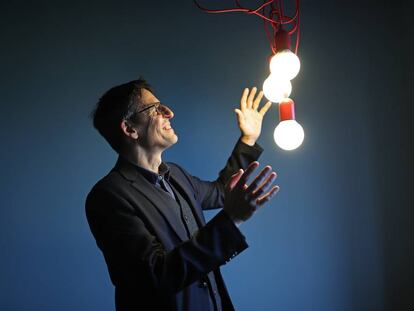 O astrofísico suíço Didier Queloz, ganhador do Nobel de Física 2019.