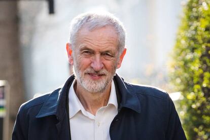 O líder do partido trabalhista, Jeremy Corbyn.