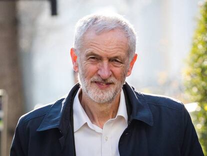 O líder do partido trabalhista, Jeremy Corbyn.