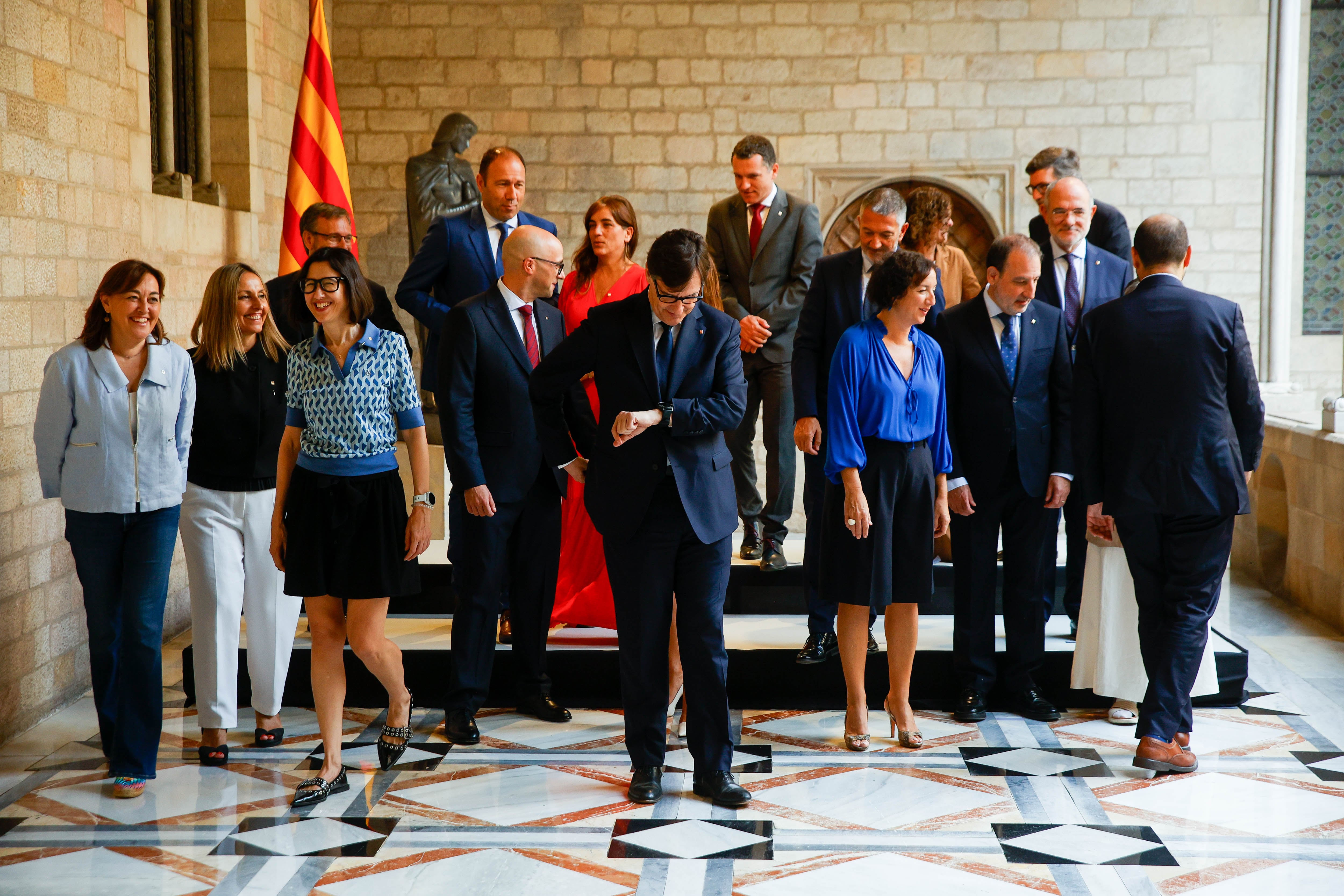 El Govern abre el curso con Educación y Rodalies como asignaturas pendientes