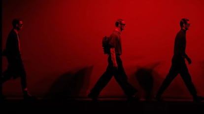 Un momento del desfile de David Delfín