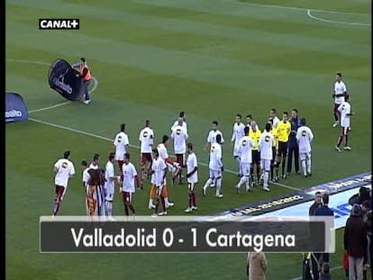 Valladolid 0 - Cartagena 1