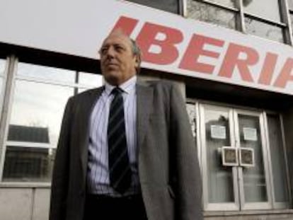 El jefe de la sección sindical del sindicatos de pilotos Sepla-Iberia, Justo Peral