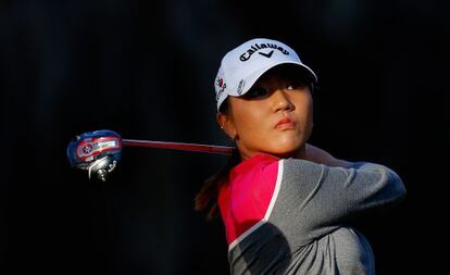 Lydia Ko, durante el torneo de Coates.