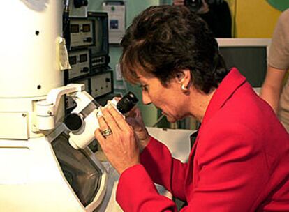 Anna Birulés, ministra de Ciencia y Tecnología.