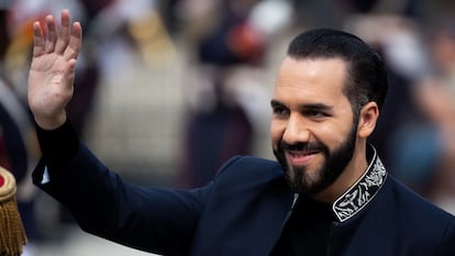 Nayib Bukele en Buenos Aires, Argentina, el 30 de septiembre de 2024.