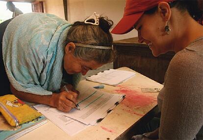 Votaciones en la asociación.