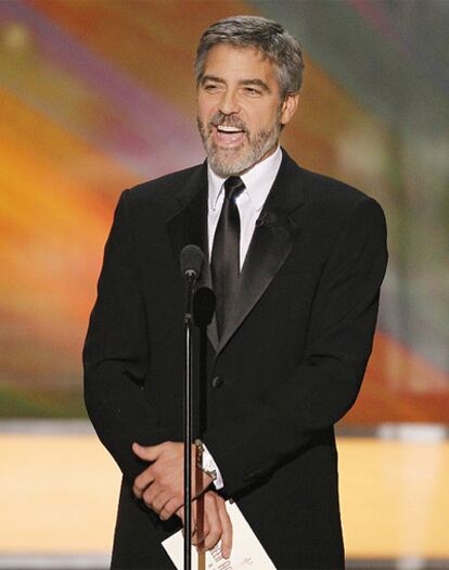 George Clooney, durante la gala de entrega de los Premios del Sindicato de Actores