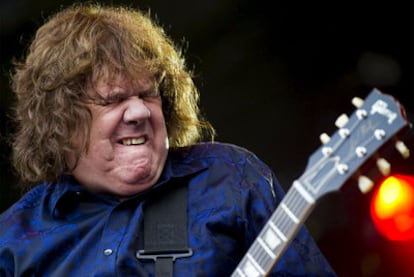 Gary Moore, en una foto de agosto de 2010