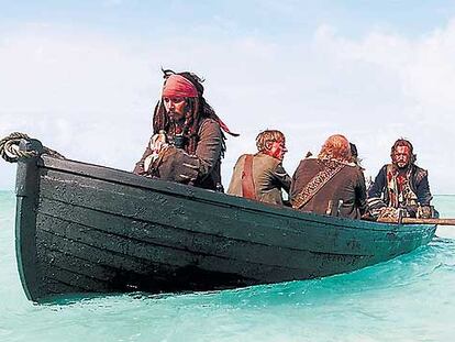 Johnny Depp, en una escena de la película.