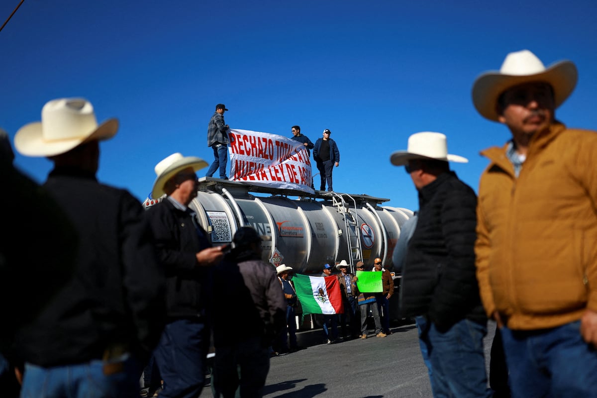 Mexico’s large water debt to the US originated under previous president López Obrador