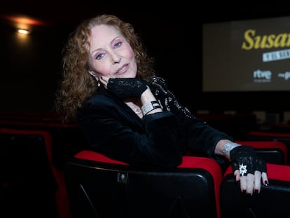 Susana Estrada en la presentación del documental 'Susana y el Sexo' en Madrid el pasado 4 de octubre.