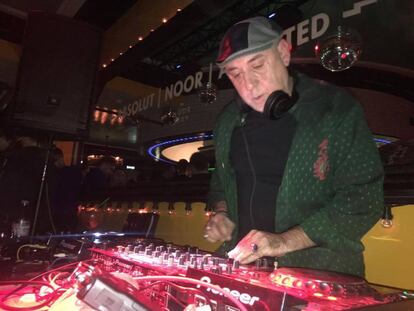 El DJ José Padilla el 2016.