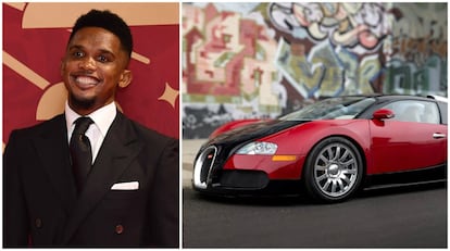 Samuel Eto’o es dueño de una increíble flota que incluye un Bugatti Veyron (el de la imagen), Aston Martin V12 Zagato, Maybach Xenatec, Porsche Gemballa Mirage y un increíble Aston Martin One-77.