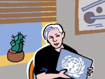 Assange, fuera de foco