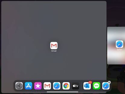 Activa la multitarea de Gmail en tu iPad.