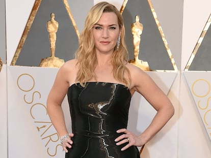 Kate Winslet, en los premios Oscar 2016 en Los Ángeles.