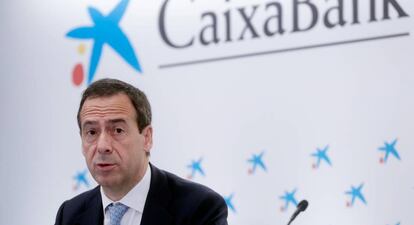 Gonzalo Gortázar, consejero delegado de CaixaBank.