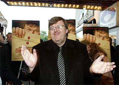 Michael Moore, el pasado miércoles en Washington.