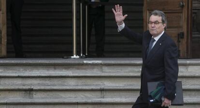 Artur Mas arriba aquest mat&iacute; al TSJC.