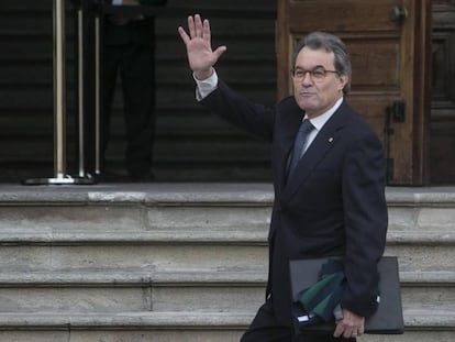 Artur Mas arriba aquest mat&iacute; al TSJC.