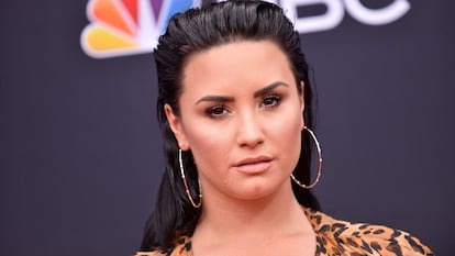 Demi Lovato, en los premios Billboard celebrados en Las Vegas en mayo de 2018.