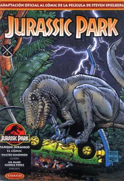 Portada de uno de los cómics que adaptaron la primera película.