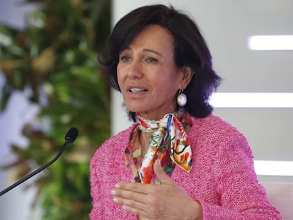 Ana Botín, presidenta del Banco Santander.