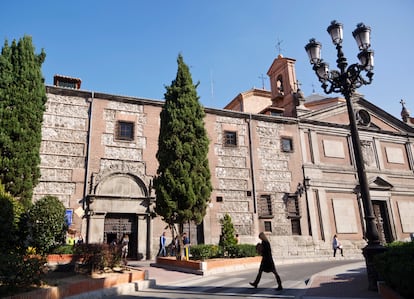 El exterior del monasterio de las Descalzas Reales, en la ciudad de Madrid.