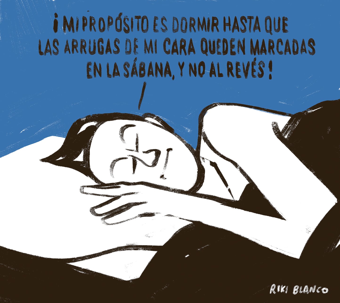 Riki Blanco: mi propósito es dormir