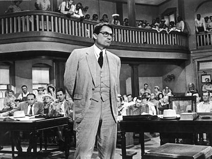 Escena de la pel&iacute;cula &#039;Matar a un Ruise&ntilde;or&#039;, basada en el libro de Harper Lee. 